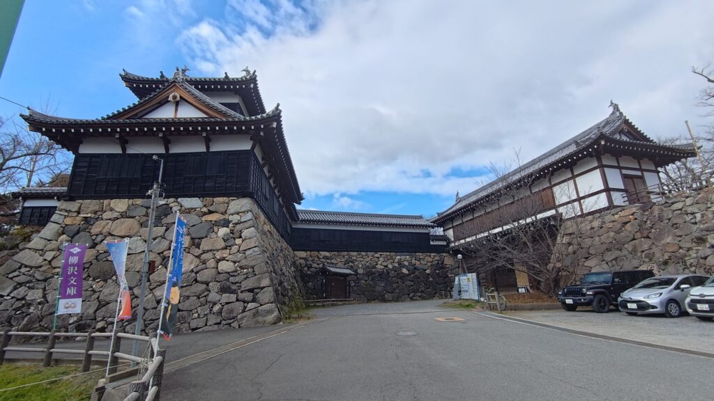 大和郡山城の追手門にある櫓（武者隠しではない）